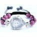 Beautiful Crystal New Shamballa Watches In Nine Different Colours